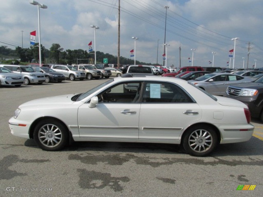 2005 XG350 L - Powder White Pearl / Beige photo #6