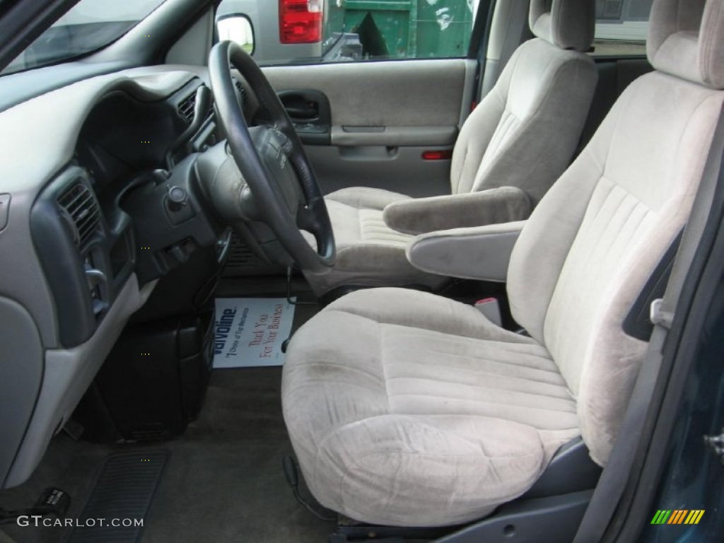 Dark Pewter Interior 1999 Pontiac Montana Standard Montana Model Photo #83590965