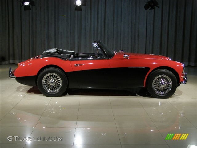 1966 Austin Healey 3000 MKIII BJ8, Red/Black / Black, Profile 1966 Austin-Healey 3000 MK III Bj8 Parts