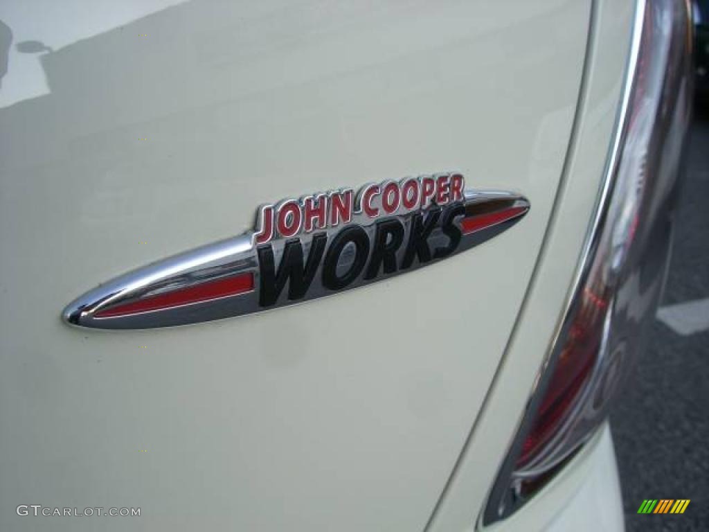 2009 Cooper John Cooper Works Hardtop - Pepper White / Checkered Carbon Black/Black photo #44