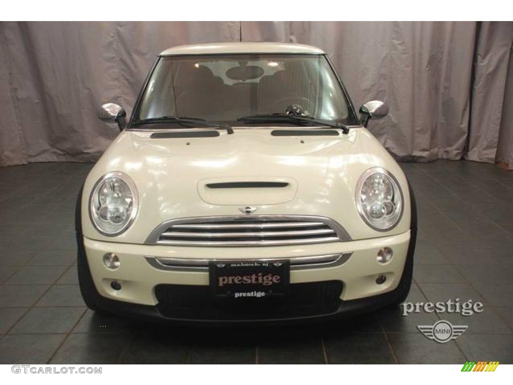 2006 Cooper S Hardtop - Pepper White / Panther Black photo #6