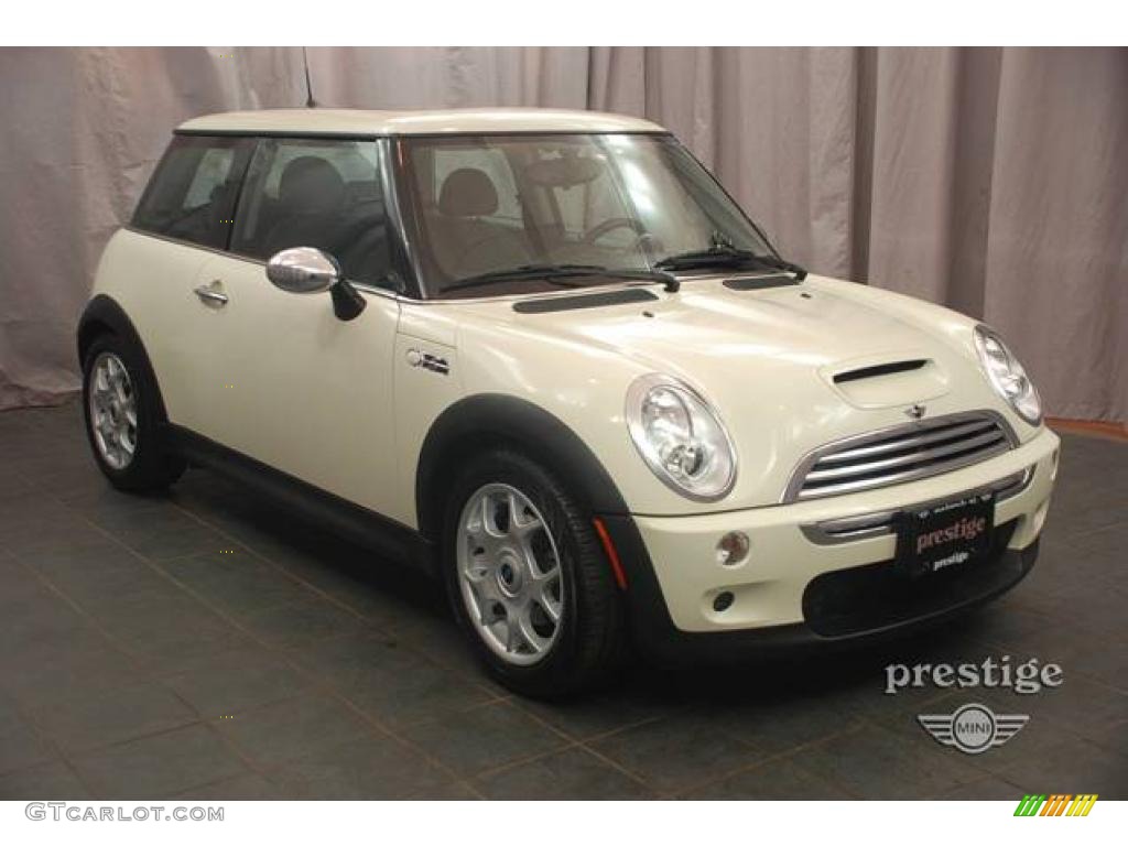 2006 Cooper S Hardtop - Pepper White / Panther Black photo #7