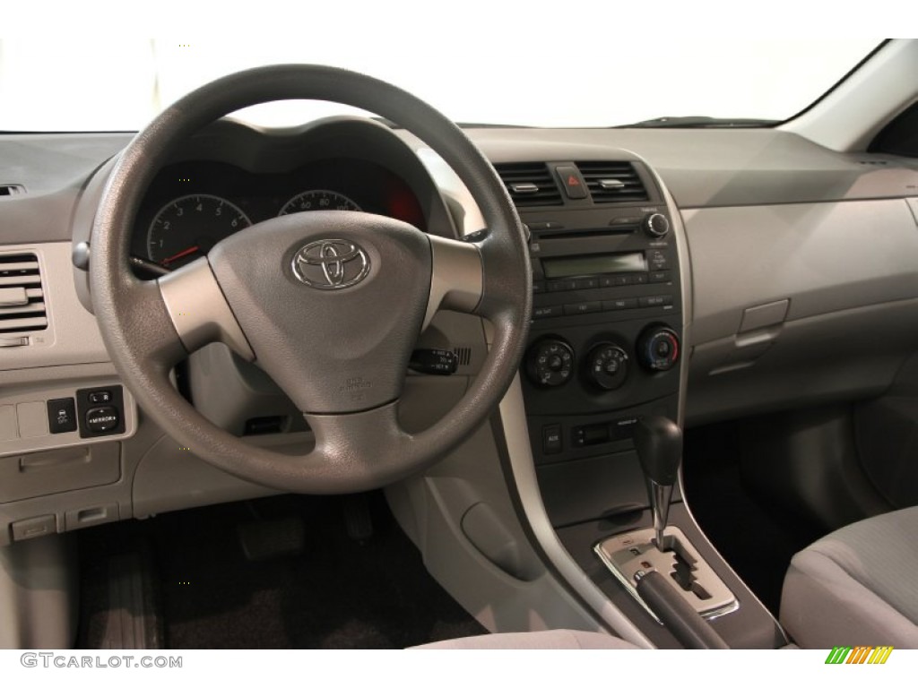 2010 Corolla LE - Magnetic Gray Metallic / Ash photo #6