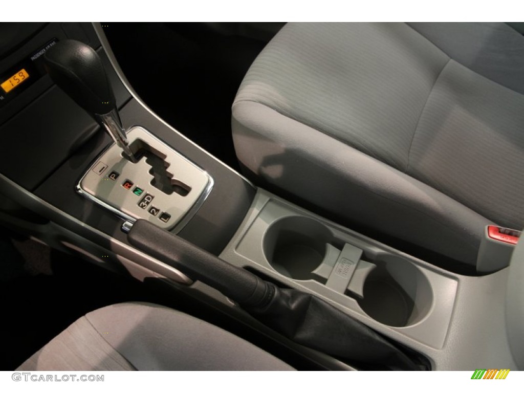 2010 Corolla LE - Magnetic Gray Metallic / Ash photo #9