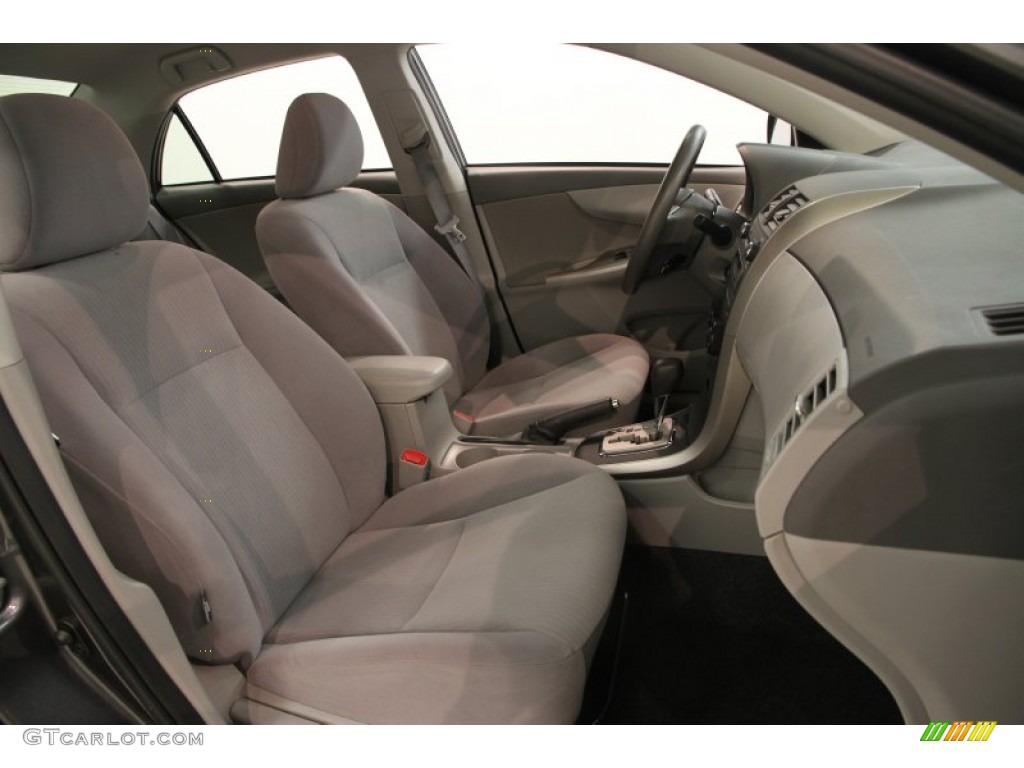 2010 Corolla LE - Magnetic Gray Metallic / Ash photo #10