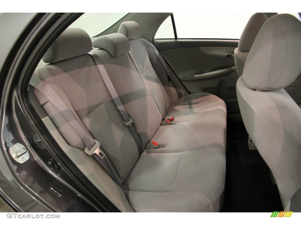 2010 Corolla LE - Magnetic Gray Metallic / Ash photo #11