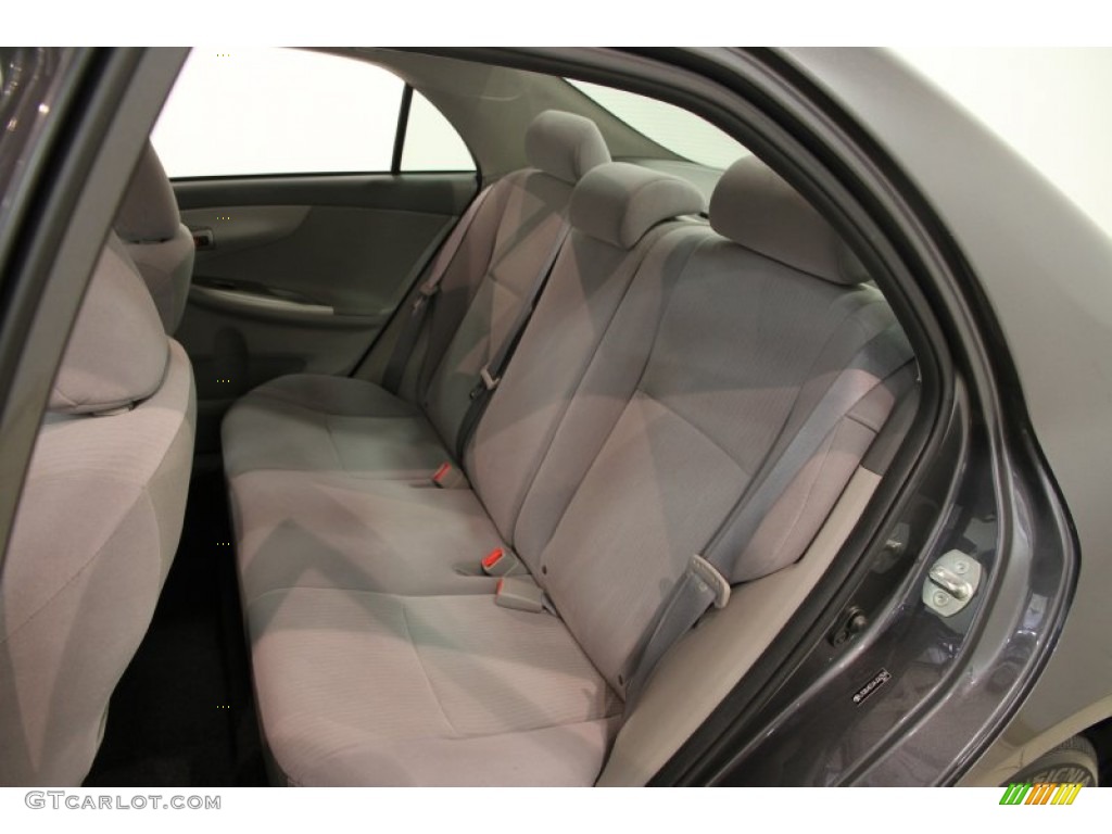 2010 Corolla LE - Magnetic Gray Metallic / Ash photo #12