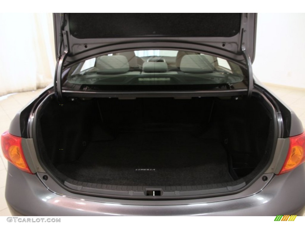 2010 Corolla LE - Magnetic Gray Metallic / Ash photo #13