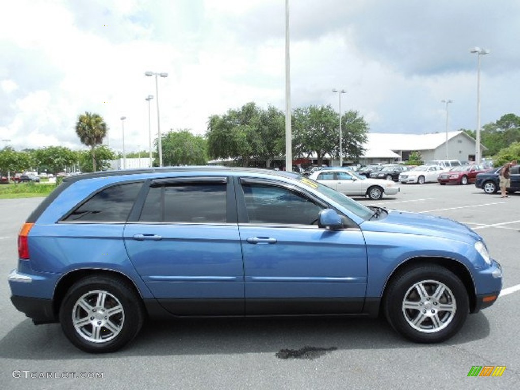 2007 Pacifica Touring - Marine Blue Pearl / Pastel Slate Gray photo #11