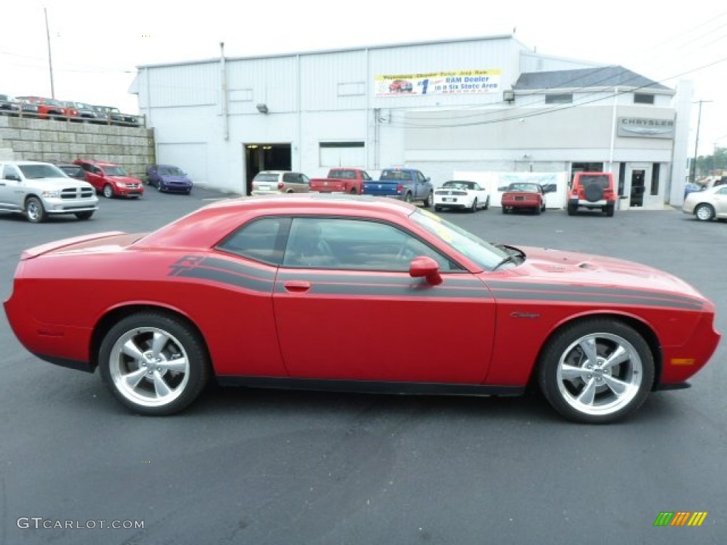 2012 Challenger R/T Classic - Redline 3 Coat Pearl / Dark Slate Gray photo #6