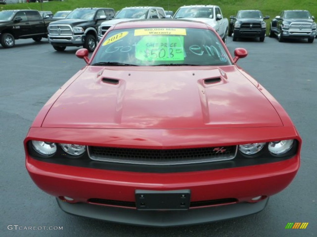 2012 Challenger R/T Classic - Redline 3 Coat Pearl / Dark Slate Gray photo #8