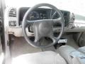 1996 GMC Sierra 3500 Pewter Interior Steering Wheel Photo