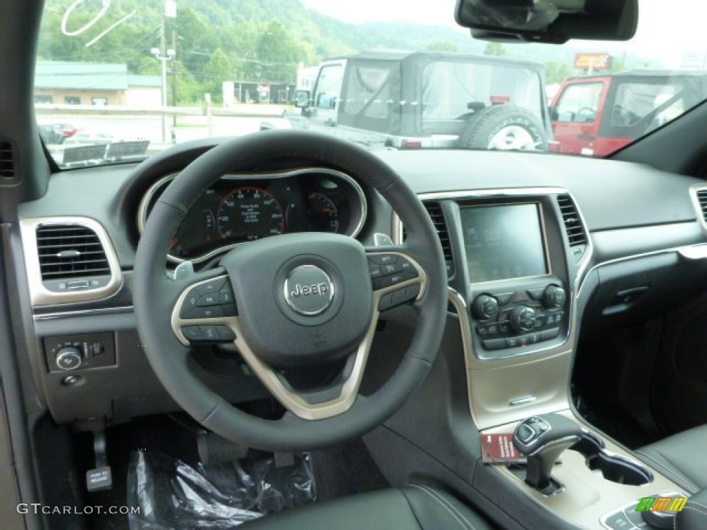 2014 Grand Cherokee Limited 4x4 - Brilliant Black Crystal Pearl / Morocco Black photo #12