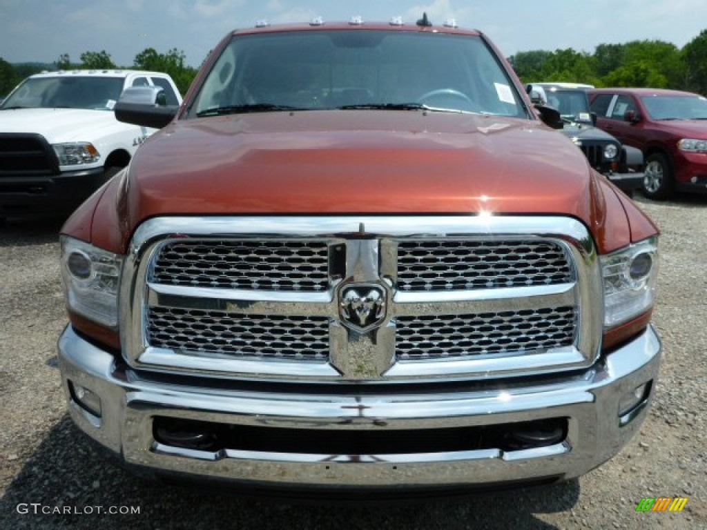 Copperhead Pearl 2013 Ram 3500 Laramie Crew Cab 4x4 Exterior Photo #83594937