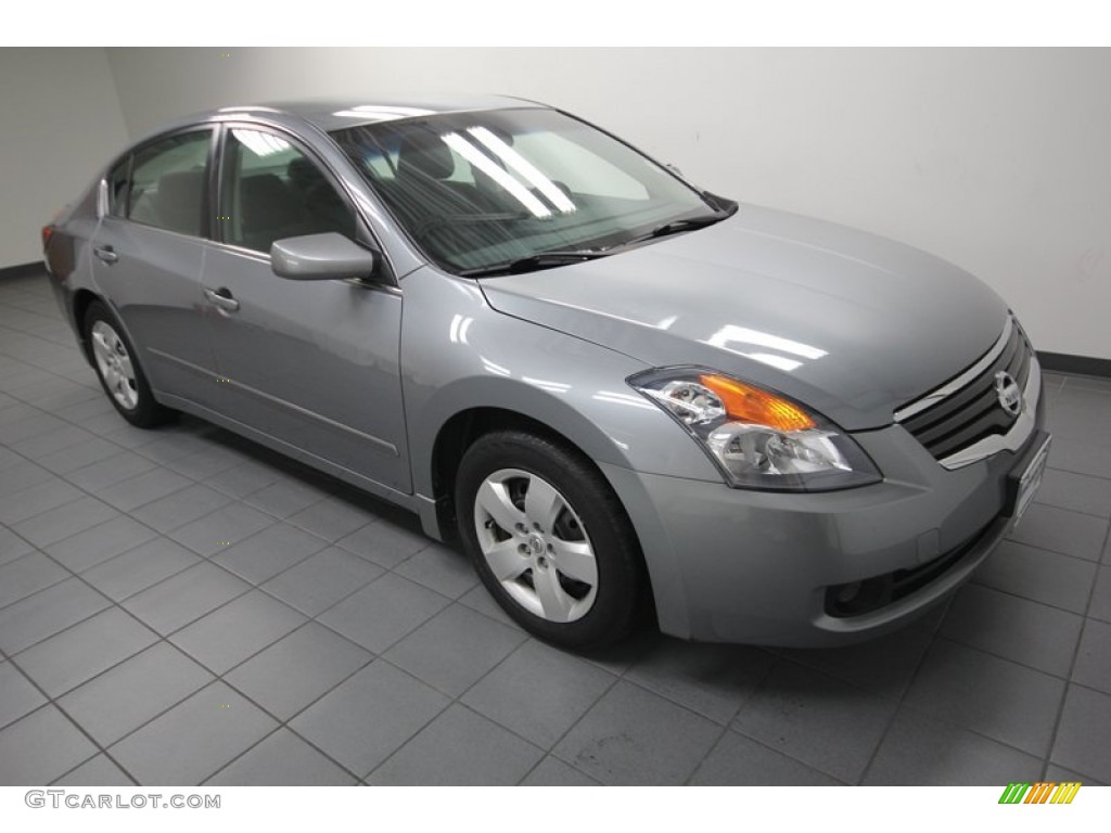 2008 Altima 2.5 S - Precision Gray Metallic / Charcoal photo #8