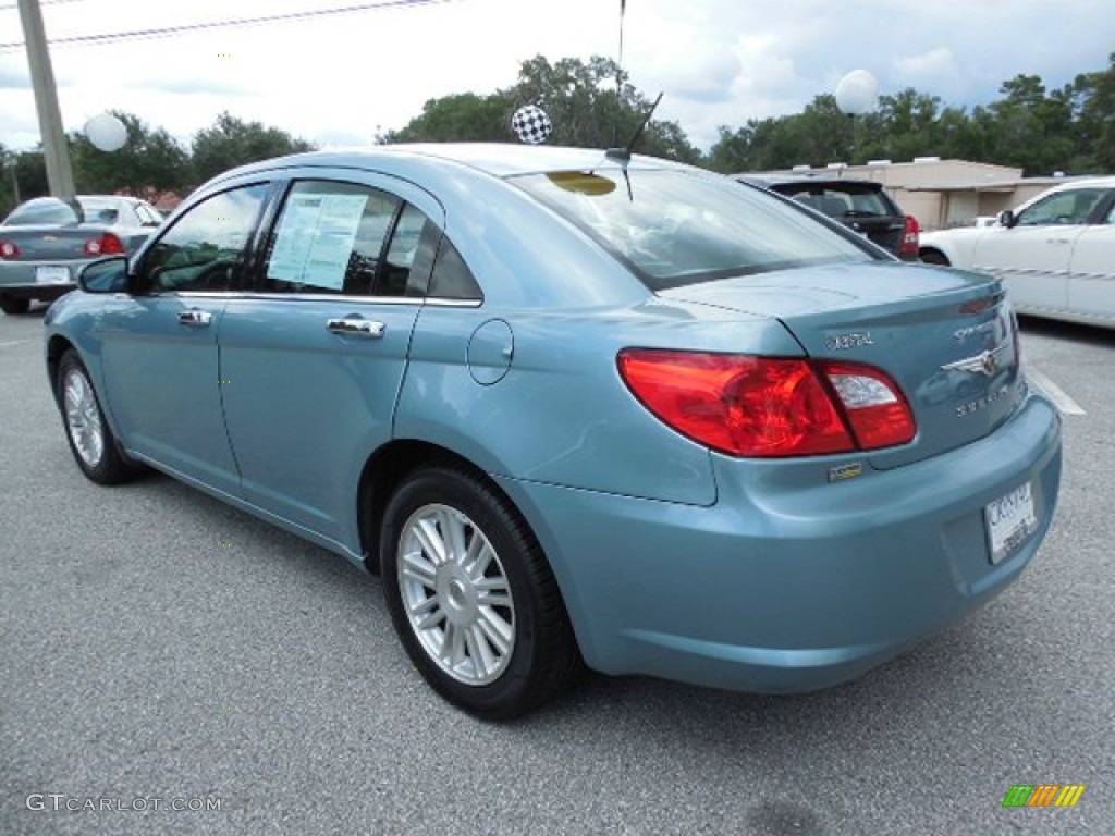 2009 Sebring Touring Sedan - Clearwater Blue Pearl / Dark Slate Gray photo #3