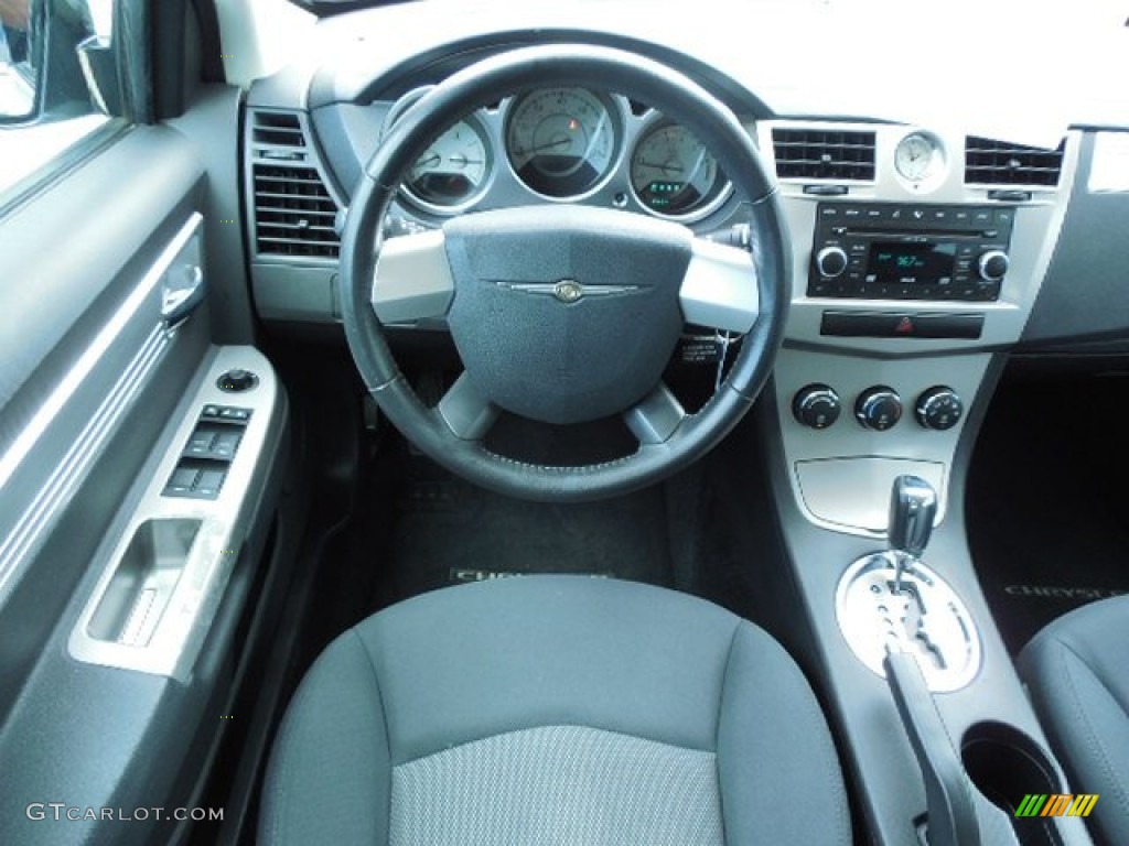 2009 Sebring Touring Sedan - Clearwater Blue Pearl / Dark Slate Gray photo #6