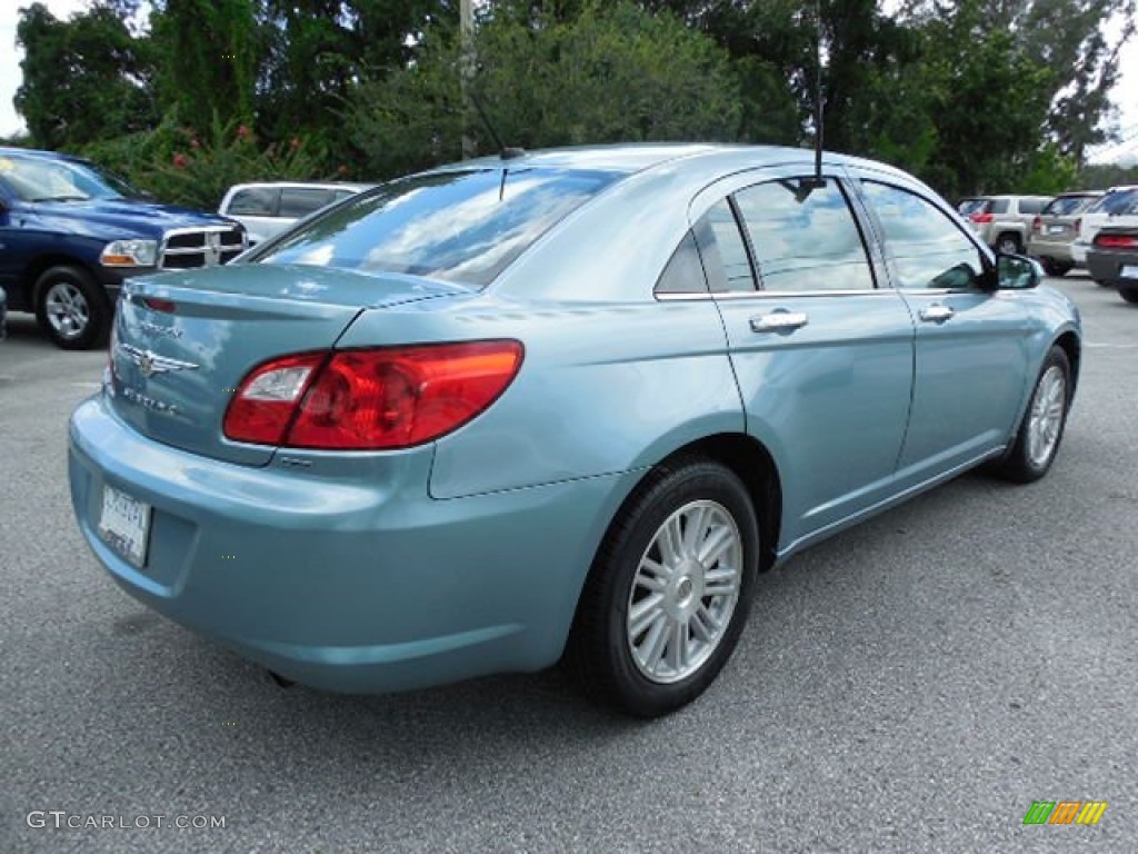 2009 Sebring Touring Sedan - Clearwater Blue Pearl / Dark Slate Gray photo #8