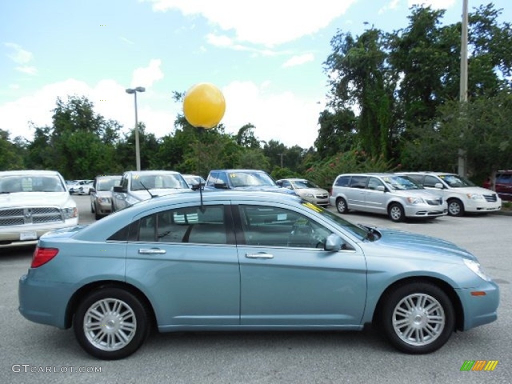 2009 Sebring Touring Sedan - Clearwater Blue Pearl / Dark Slate Gray photo #9