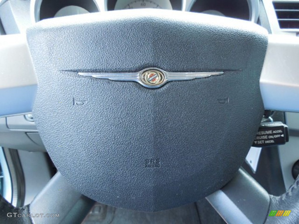 2009 Sebring Touring Sedan - Clearwater Blue Pearl / Dark Slate Gray photo #21