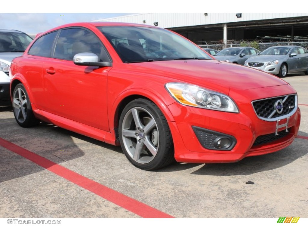 2011 C30 T5 R-Design - Passion Red / R Design Off Black/Calcite Flextec photo #1