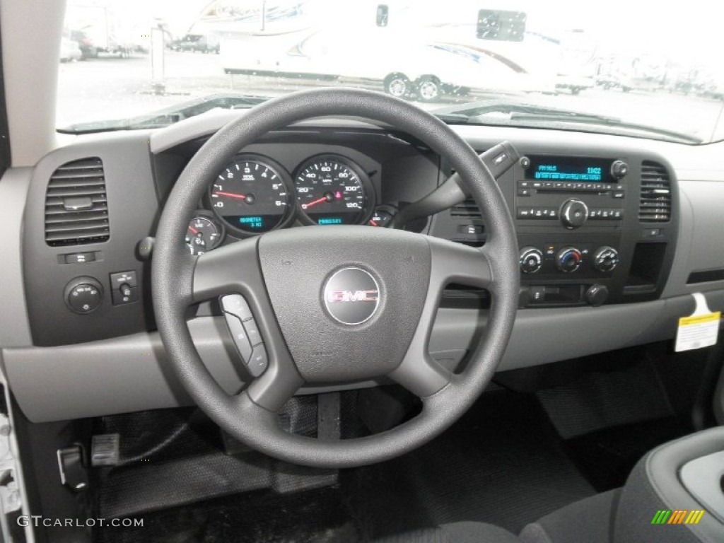 2013 Sierra 1500 Regular Cab - Summit White / Dark Titanium photo #8