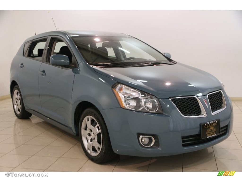 Mystic Blue Metallic Pontiac Vibe