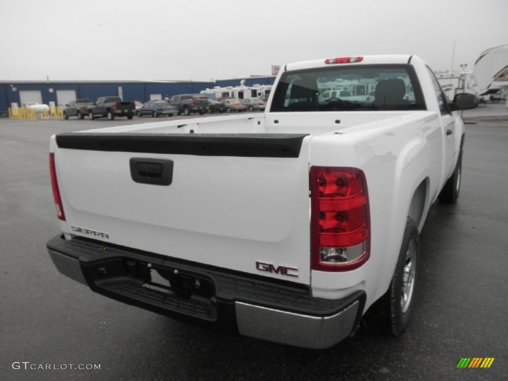 2013 Sierra 1500 Regular Cab - Summit White / Dark Titanium photo #11