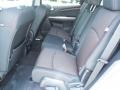 2011 Dodge Journey Black/Red Interior Rear Seat Photo