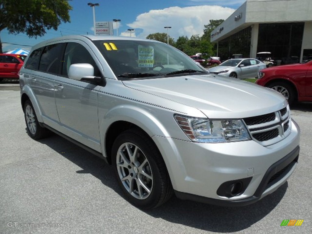 Bright Silver Metallic 2011 Dodge Journey R/T Exterior Photo #83597916