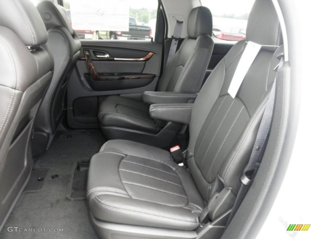 Ebony Interior 2014 GMC Acadia Denali AWD Photo #83598031