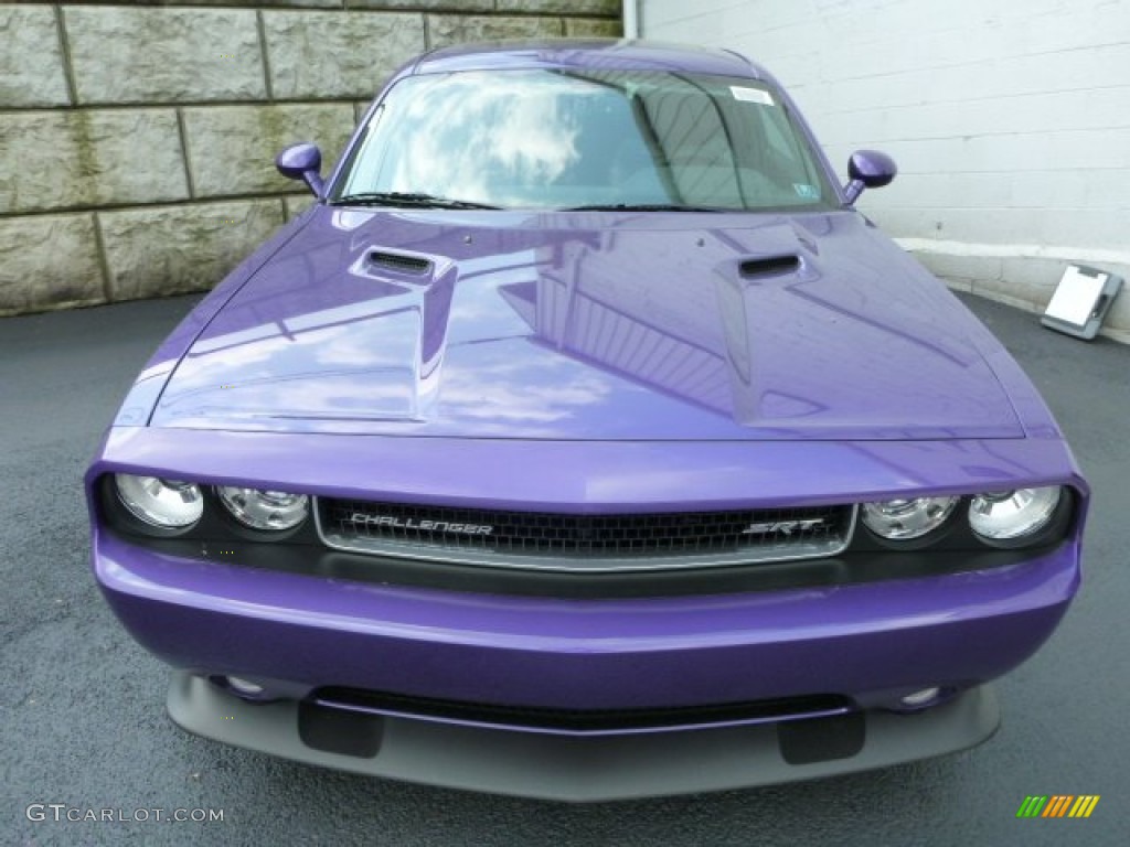 2013 Challenger SRT8 392 - Plum Crazy Pearl / Dark Slate Gray photo #6