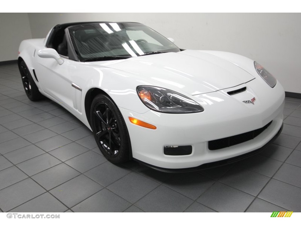Arctic White 2013 Chevrolet Corvette Grand Sport Coupe Exterior Photo #83598825