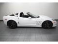 Arctic White 2013 Chevrolet Corvette Grand Sport Coupe Exterior