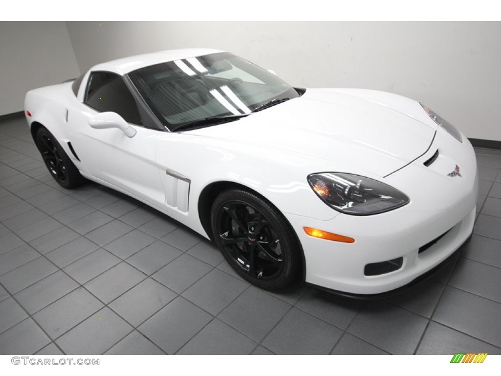 Arctic White 2013 Chevrolet Corvette Grand Sport Coupe Exterior Photo #83598981