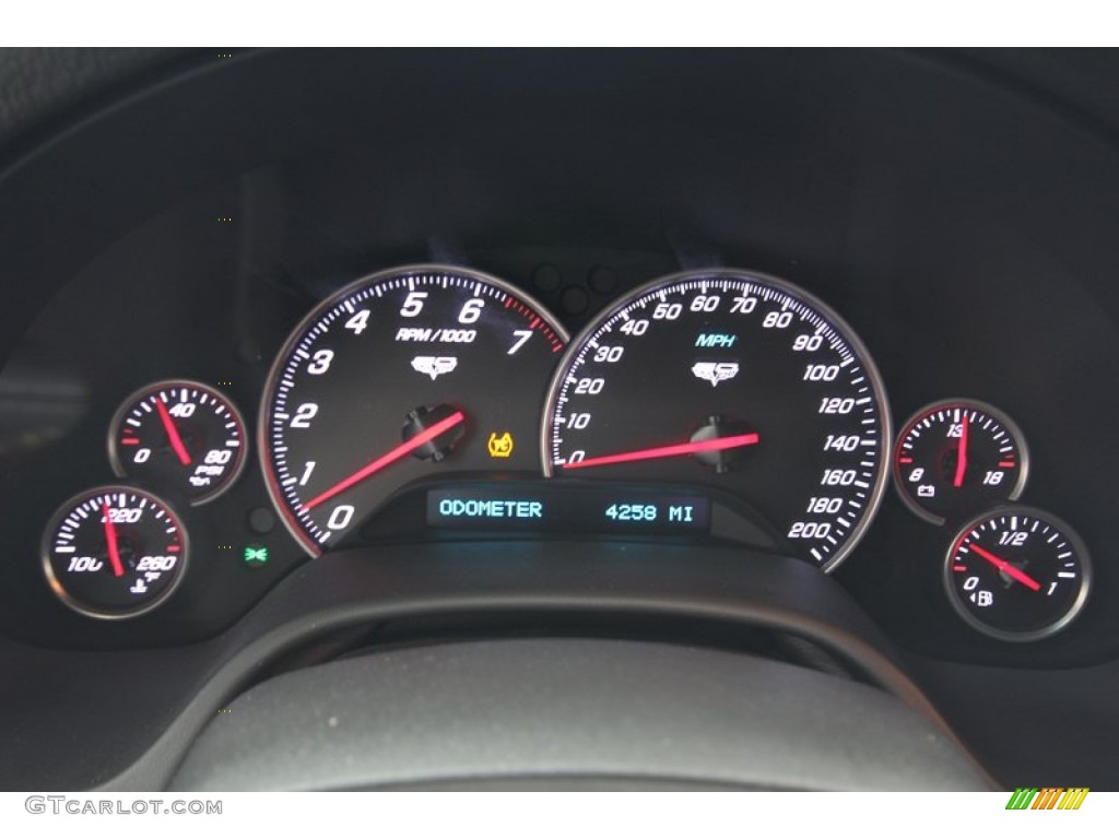 2013 Chevrolet Corvette Grand Sport Coupe Gauges Photo #83599524