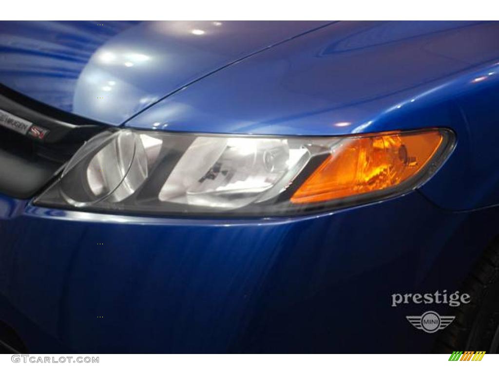 2008 Civic Mugen Si Sedan - Fiji Blue Pearl / Black photo #19