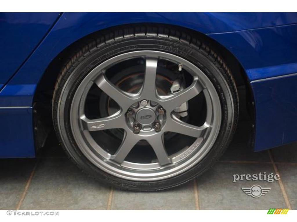 2008 Civic Mugen Si Sedan - Fiji Blue Pearl / Black photo #21