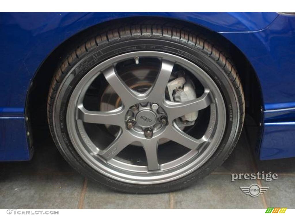 2008 Civic Mugen Si Sedan - Fiji Blue Pearl / Black photo #22