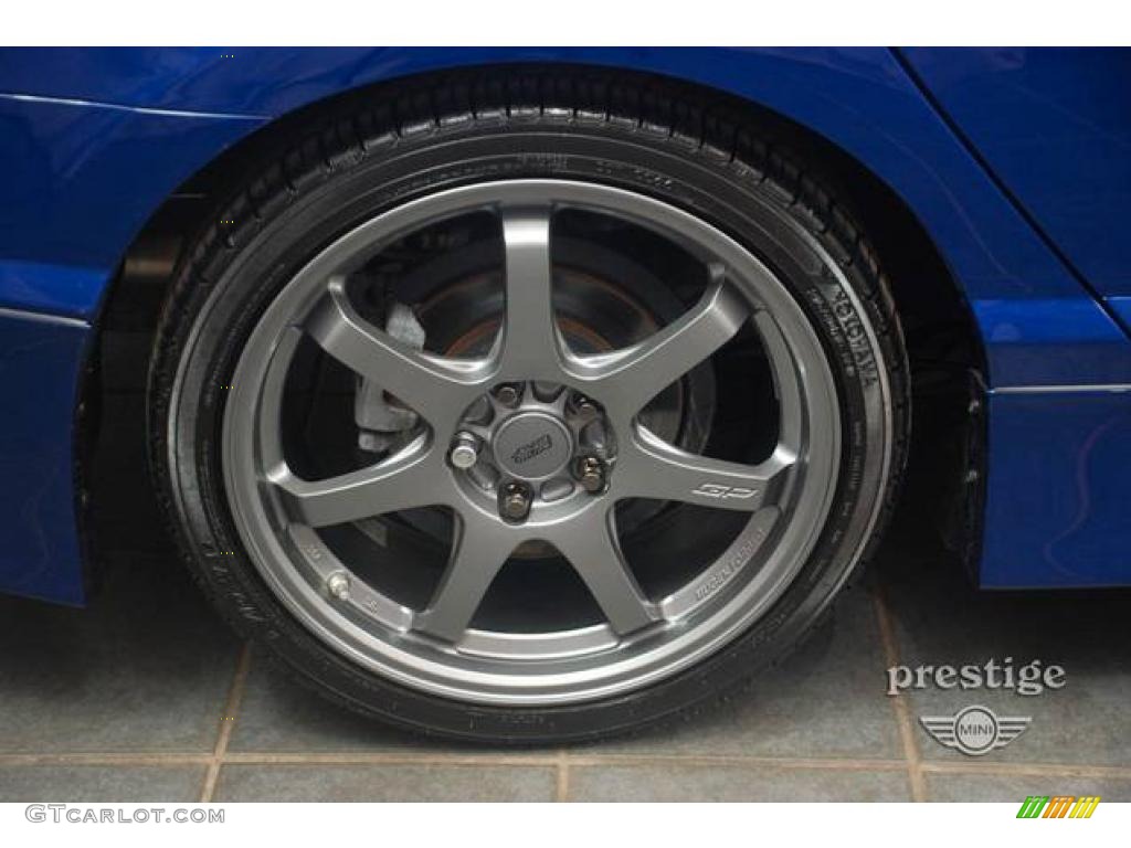 2008 Civic Mugen Si Sedan - Fiji Blue Pearl / Black photo #23
