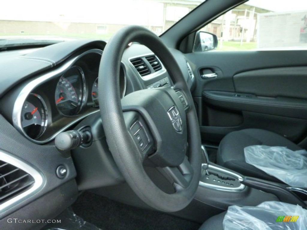 2013 Avenger SE - Crystal Blue Pearl / Black photo #15