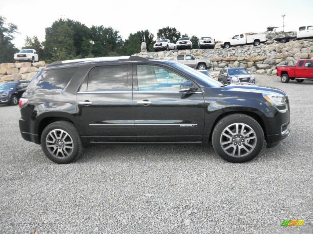 2014 Acadia Denali AWD - Carbon Black Metallic / Cocoa Dune photo #1