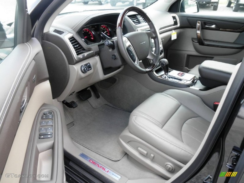 Cocoa Dune Interior 2014 GMC Acadia Denali AWD Photo #83600325