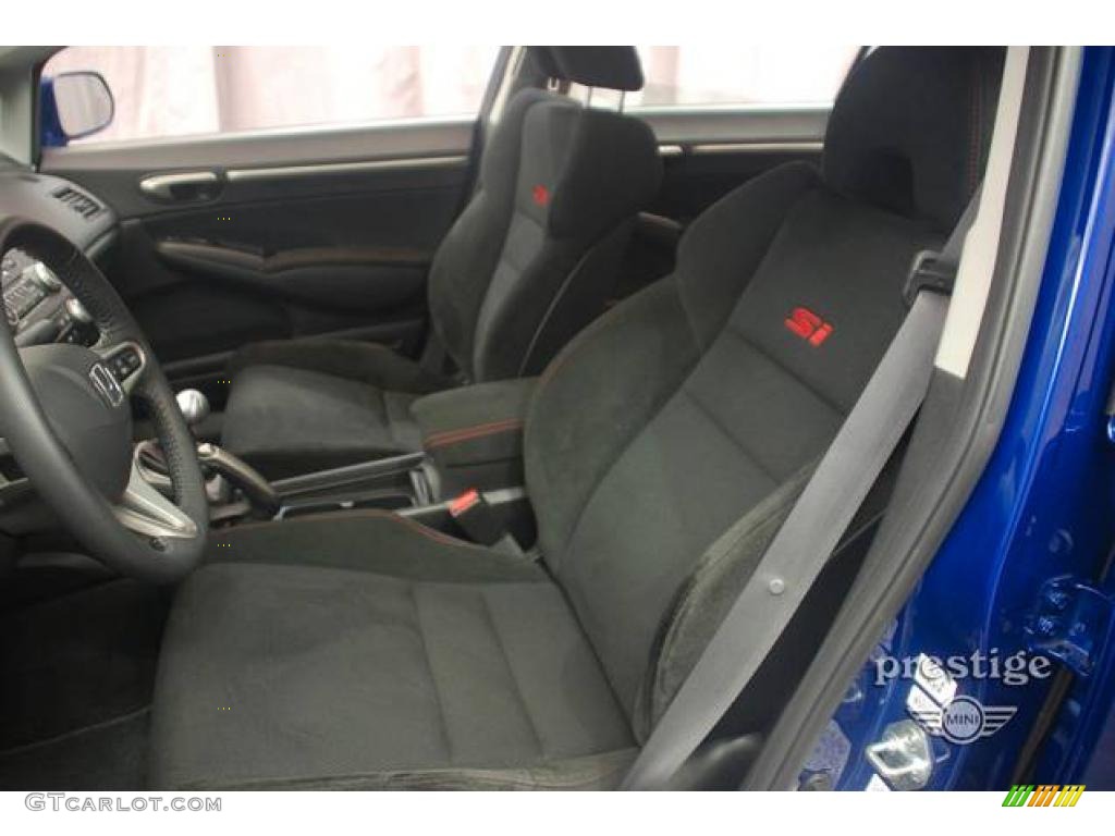 2008 Civic Mugen Si Sedan - Fiji Blue Pearl / Black photo #31