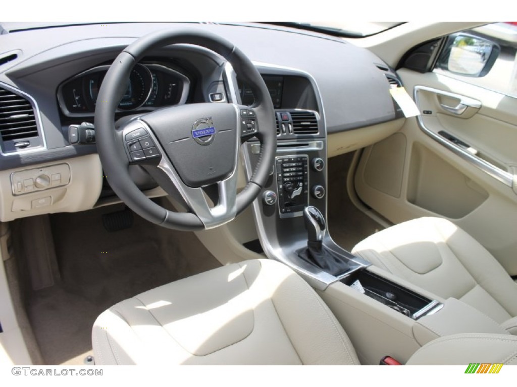 Sandstone Beige Interior 2014 Volvo XC60 3.2 Photo #83600613