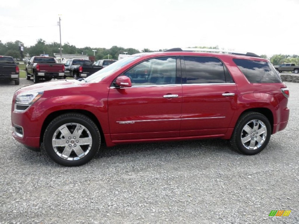Crystal Red Tintcoat 2014 GMC Acadia Denali AWD Exterior Photo #83601037