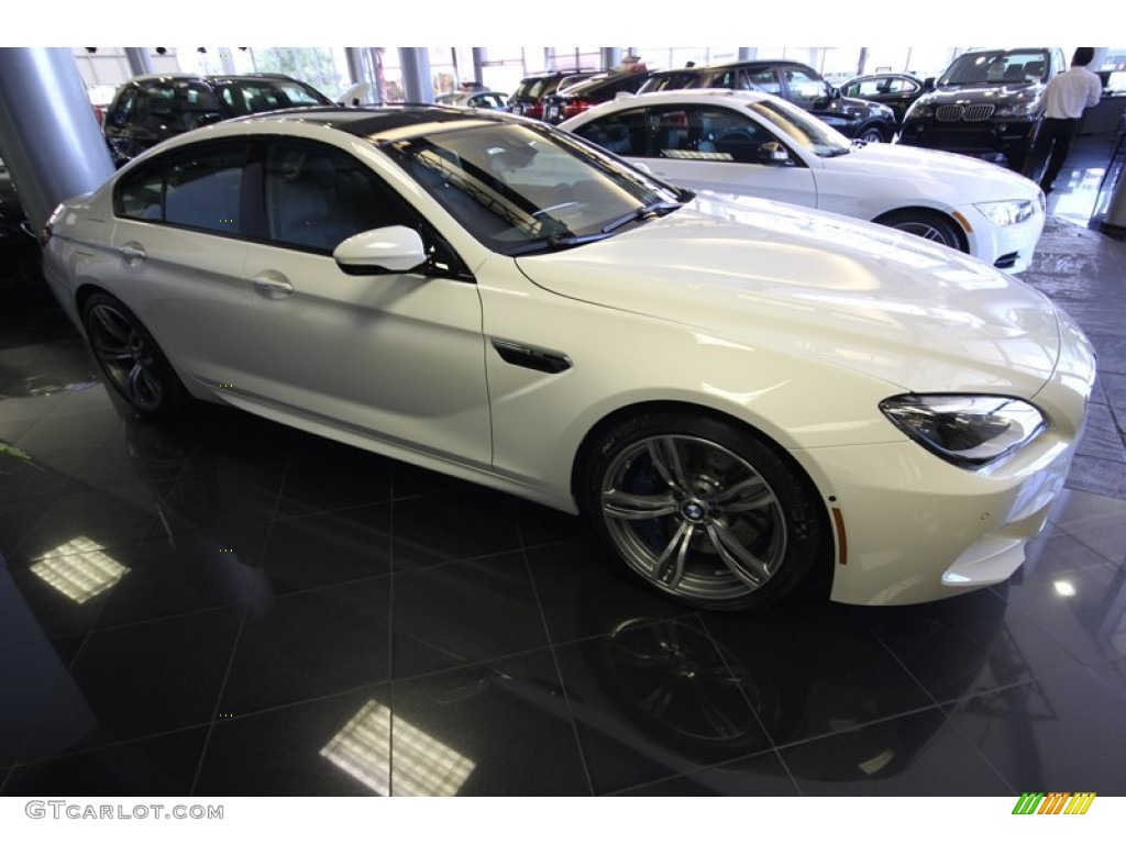 2014 M6 Gran Coupe - Alpine White / Black photo #7