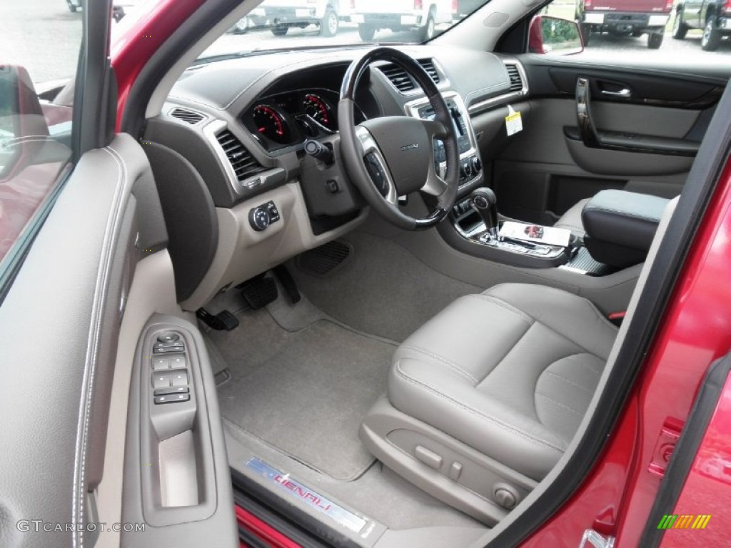 Cocoa Dune Interior 2014 GMC Acadia Denali AWD Photo #83601072