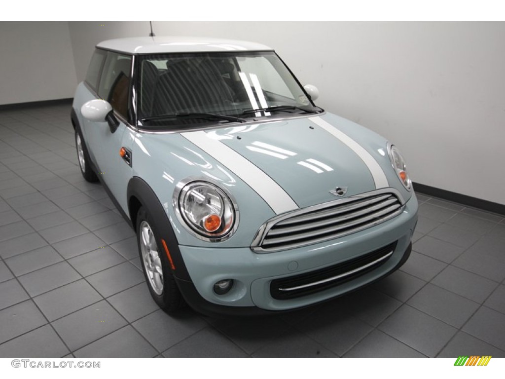 2013 Cooper Hardtop - Ice Blue / Carbon Black photo #5