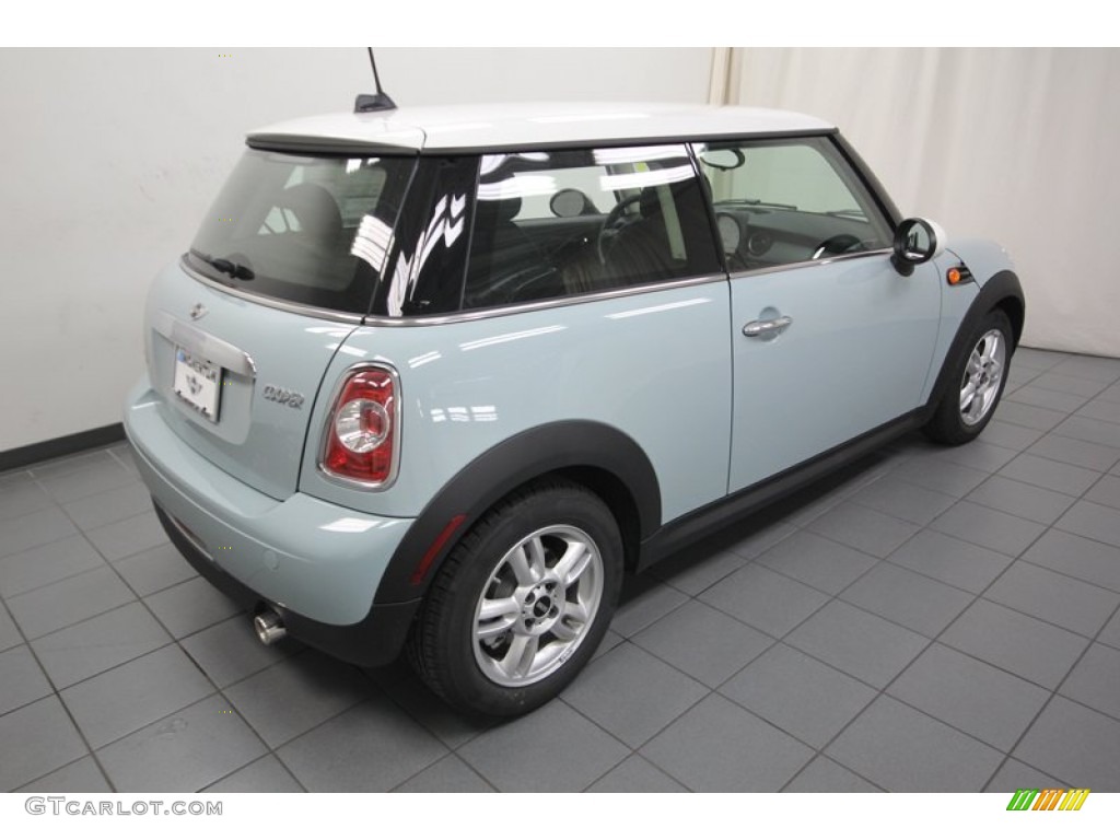2013 Cooper Hardtop - Ice Blue / Carbon Black photo #8